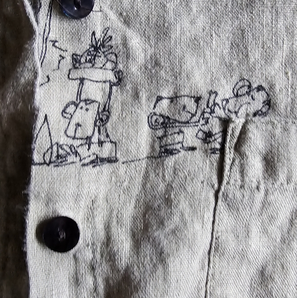 Chico's top, size 1, monkey print - Picture 9 of 14